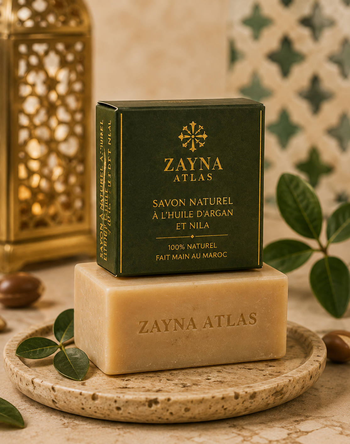 Savon naturel Zayna Atlas