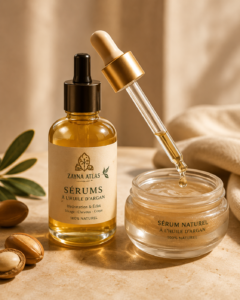 Sérums naturels Zayna Atlas à l’huile d’argan