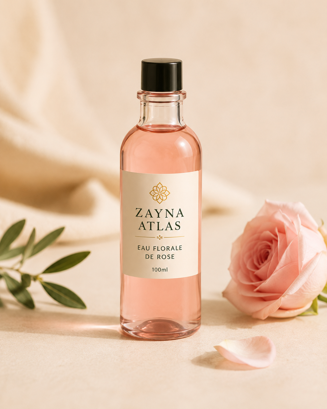 Eau florale de rose Zayna Atlas