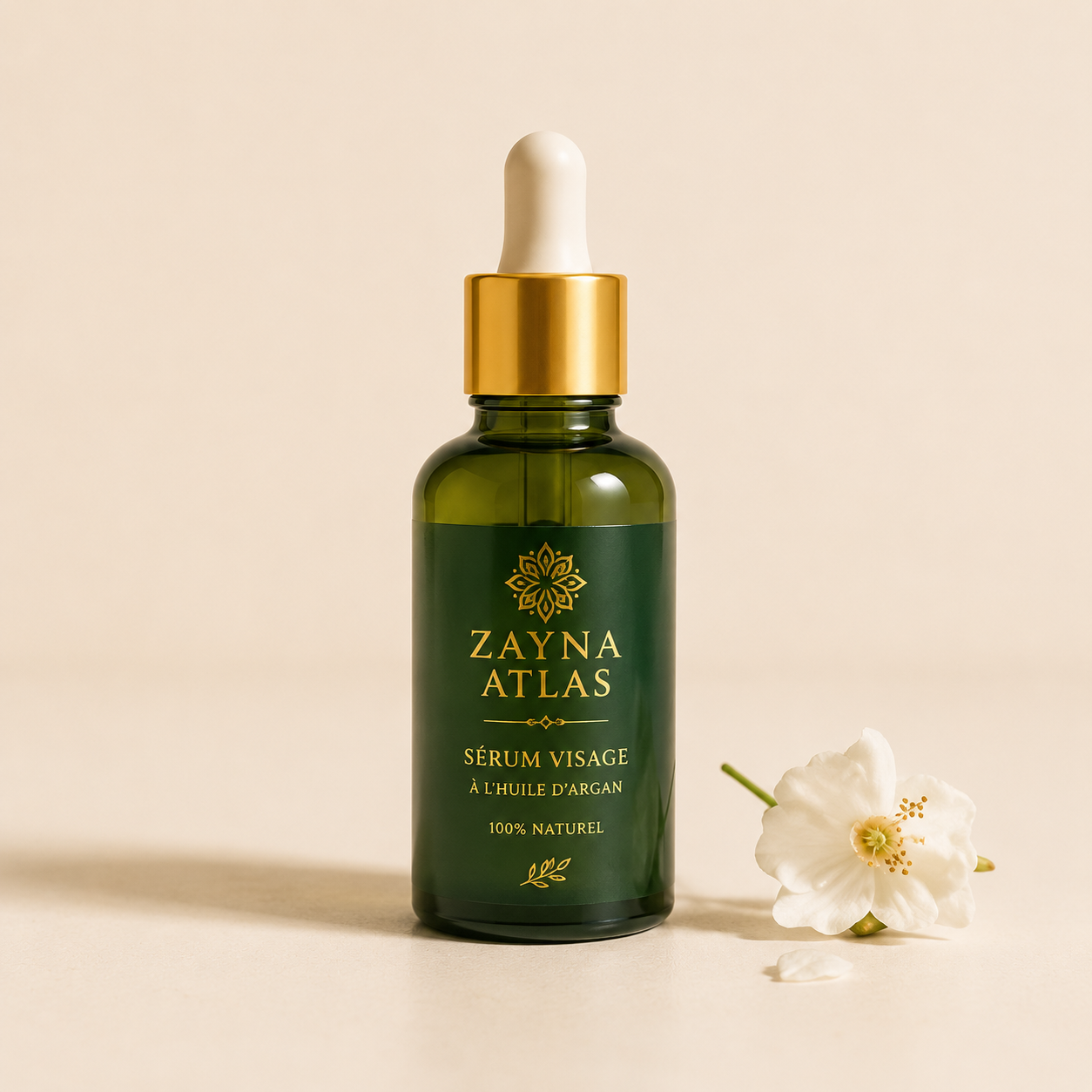 Flacon de sérum visage Zayna Atlas